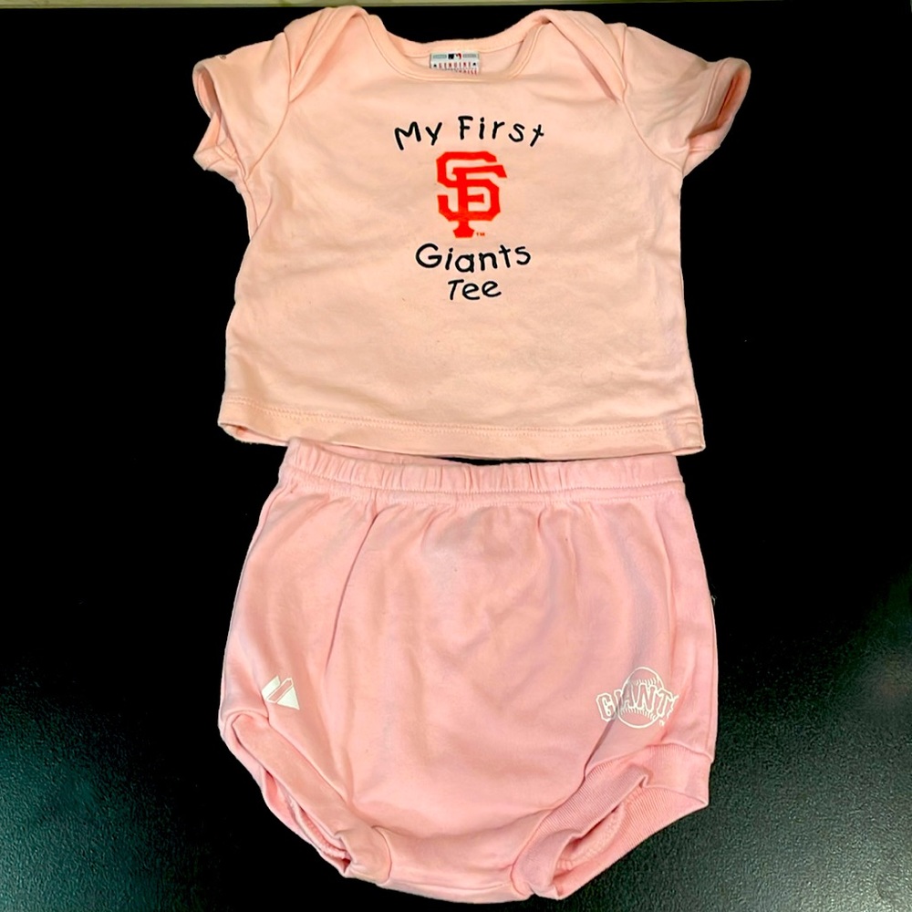 San Francisco Giants “My First Tee” - Size 6/9 Months (top & bottom)